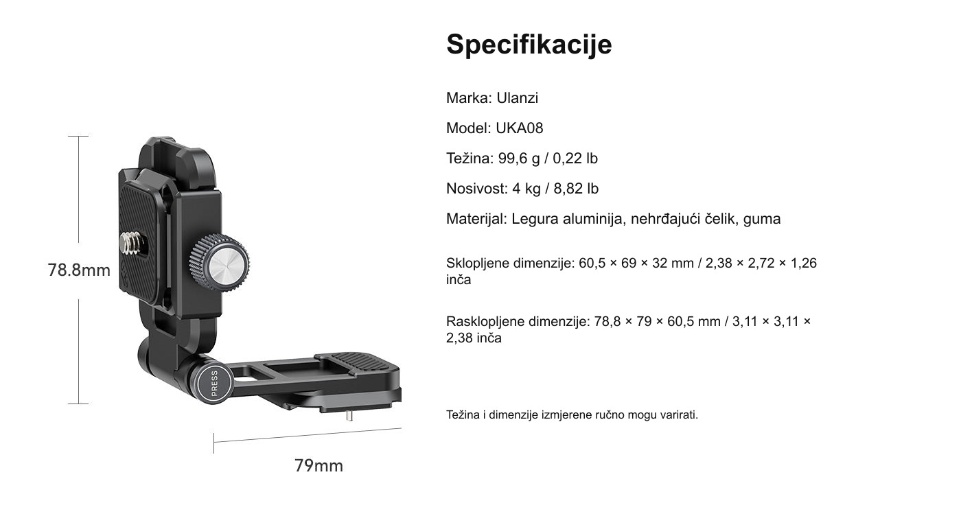 Specifikacije
