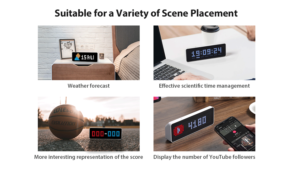 Ulanzi TC001 AWTRIX pametni piksel sat