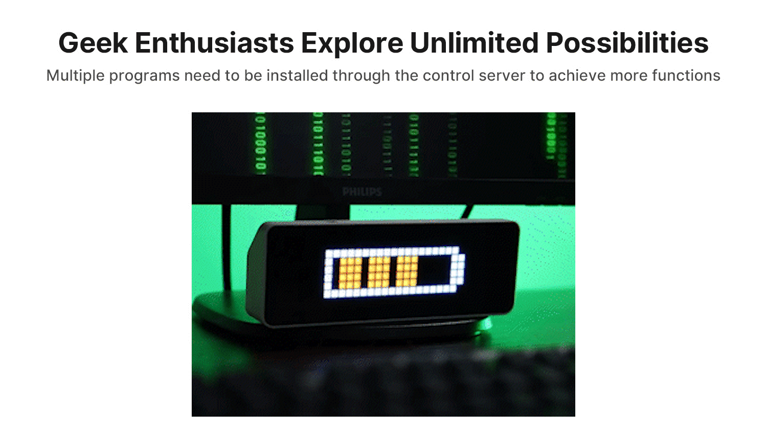 Ulanzi TC001 AWTRIX pametni piksel sat