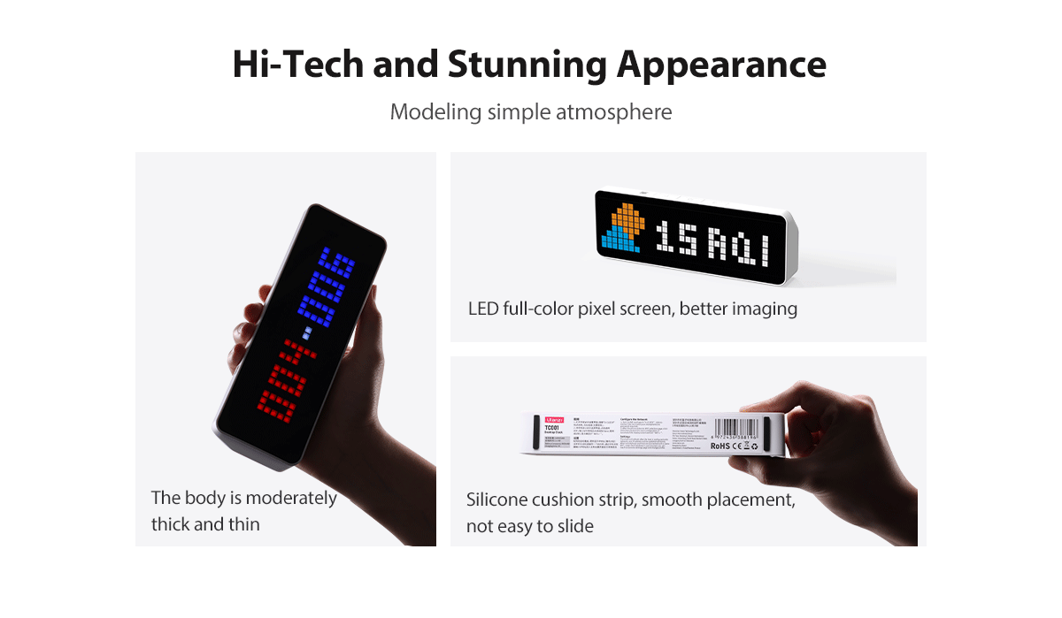 Ulanzi TC001 AWTRIX pametni piksel sat