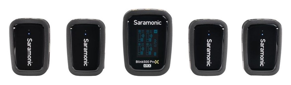 Saramonic Blink500 ProX B8 – Četiri odašiljača, prijamnik i kutija BOXMAX