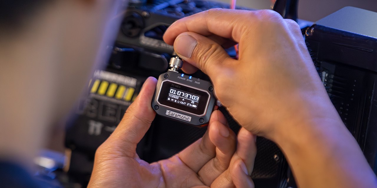 Saramonic TC-NEO Kit – OLED zaslon i okretni kotačić
