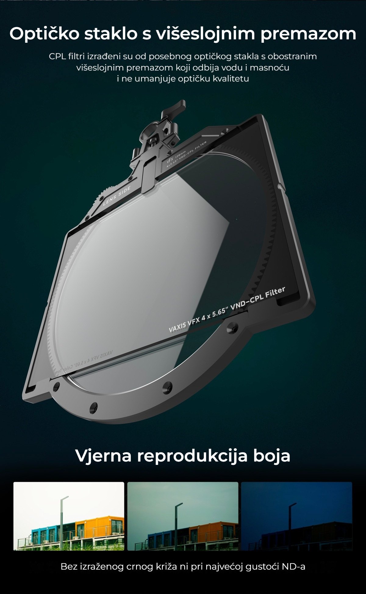 Optičko staklo, vjerne boje
