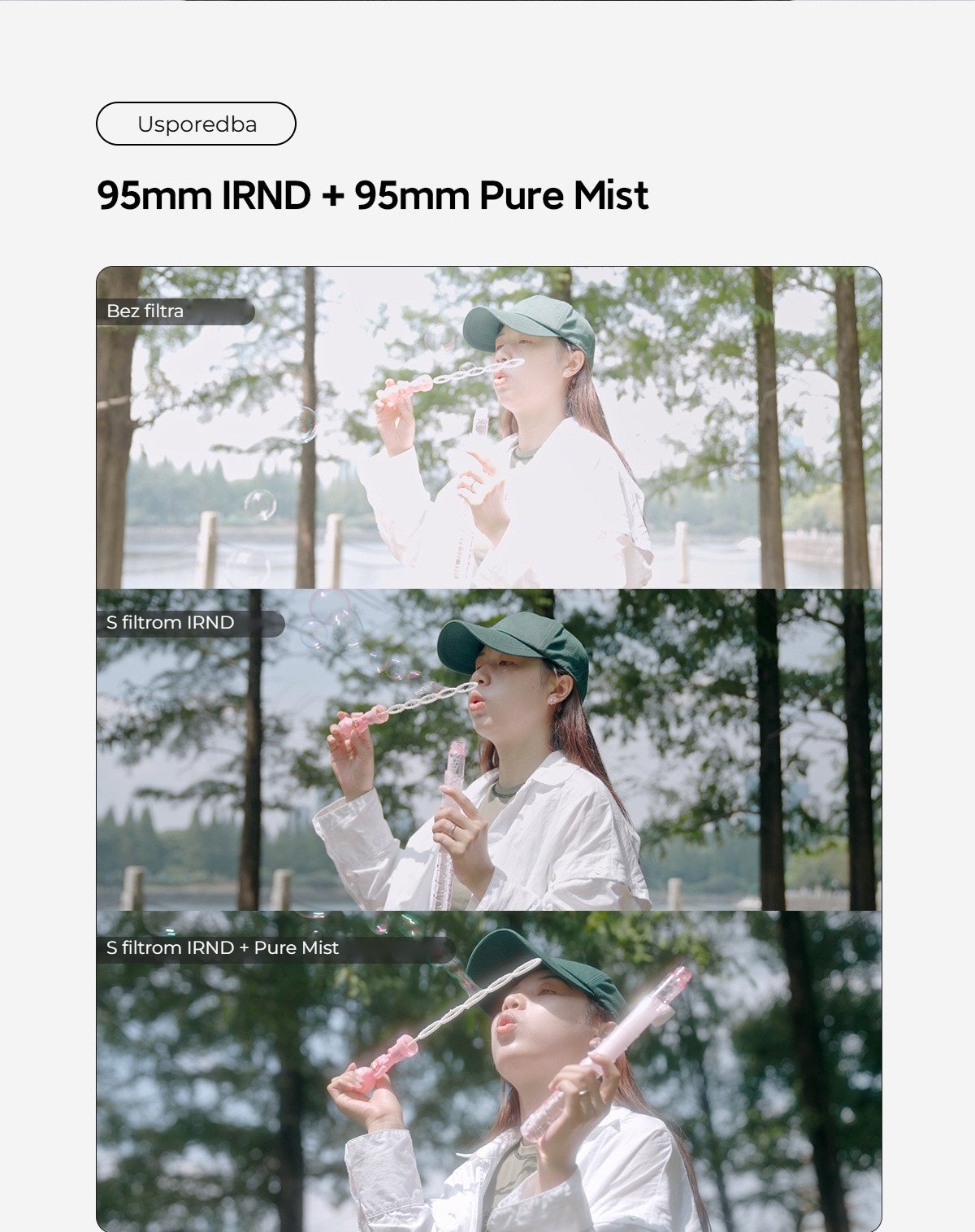 Usporedba: IRND i Pure Mist