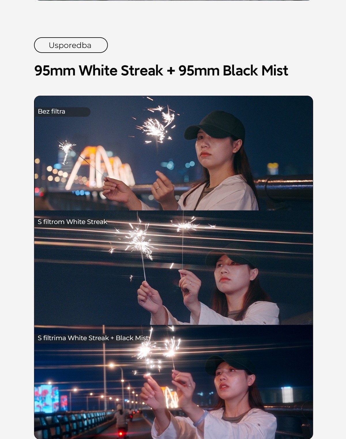 Usporedba: White Streak i Black Mist