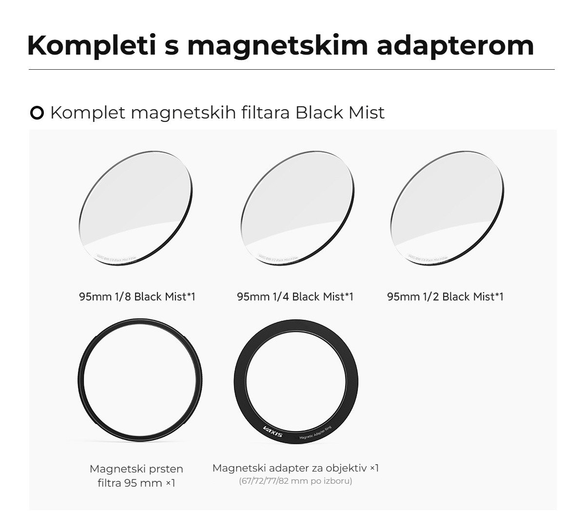 Komplet Black Mist