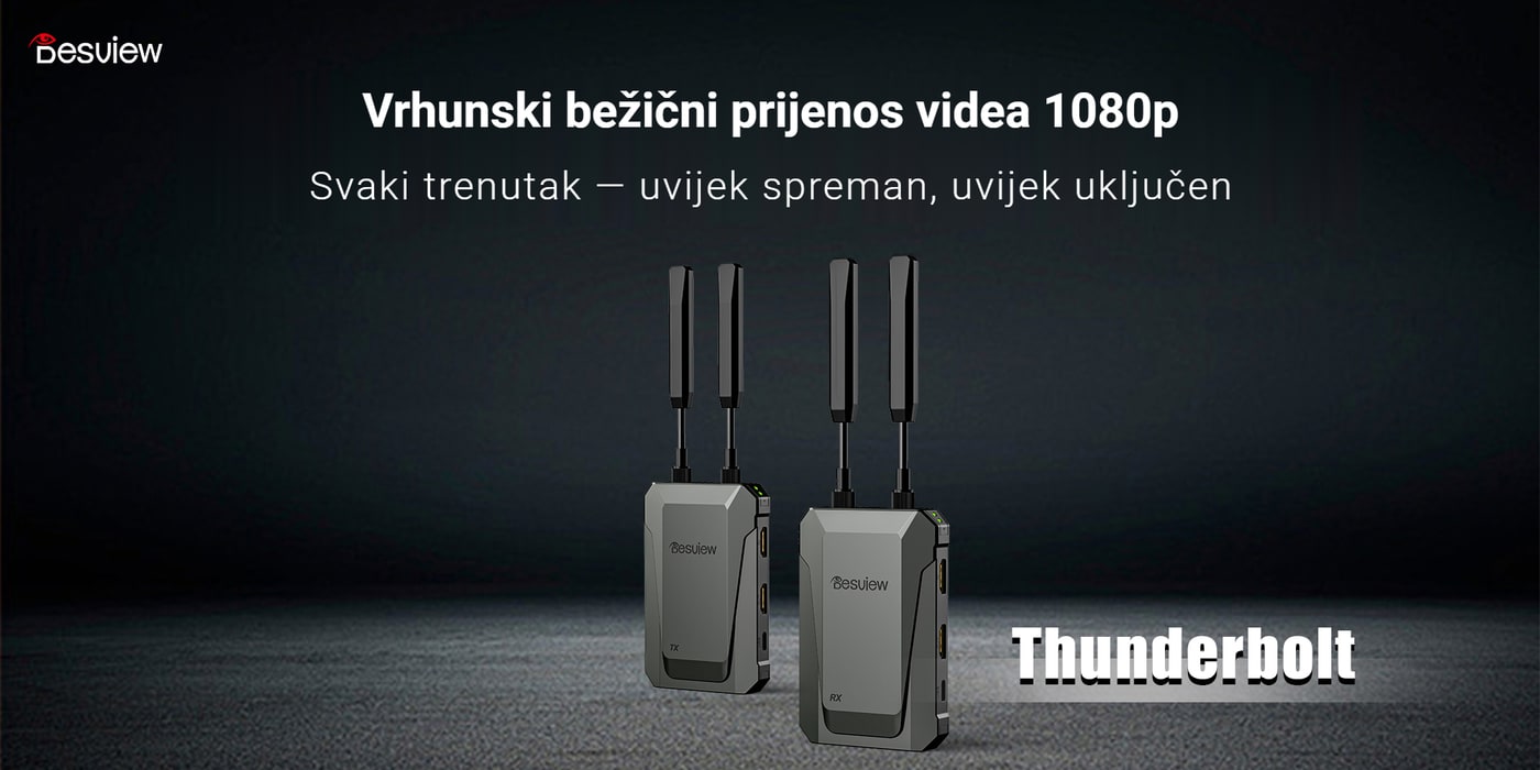 Desview Thunderbolt – bežični prijenos videa 1080p