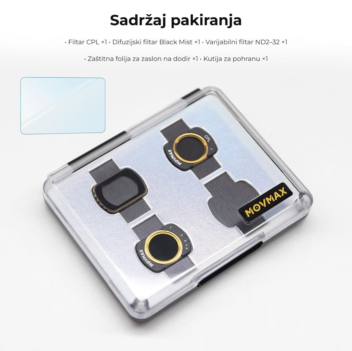 Sadržaj pakiranja