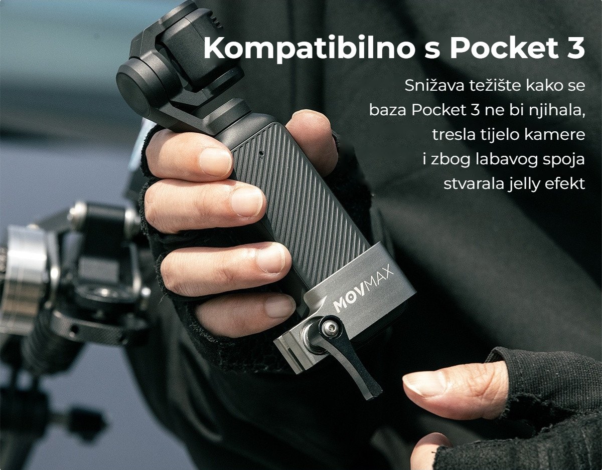 Kompatibilno s Pocket 3