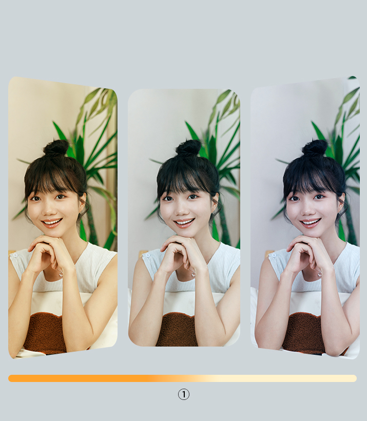 KATEGORIJA/Rasvjetni sustav/Džepna LED video svjetla M3 Pričvrstivo LED video svjetlo s kopčom za mobitel / stolno računalo / prijenosno računalo - SKU:5505/