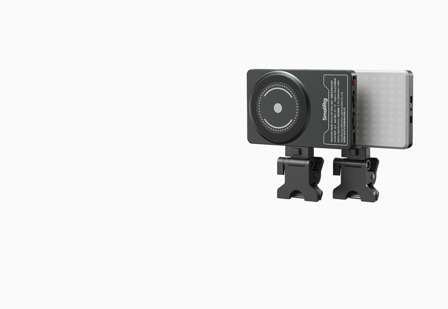 KATEGORIJA/Rasvjetni sustav/Džepna LED video svjetla M3 Pričvrstivo LED video svjetlo s kopčom za mobitel / stolno računalo / prijenosno računalo - SKU:5505/