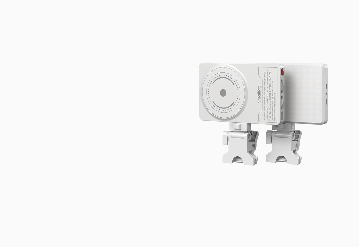 KATEGORIJA/Rasvjetni sustav/Džepna LED video svjetla M3 Pričvrstivo LED video svjetlo s kopčom za mobitel / stolno računalo / prijenosno računalo - SKU:5505/