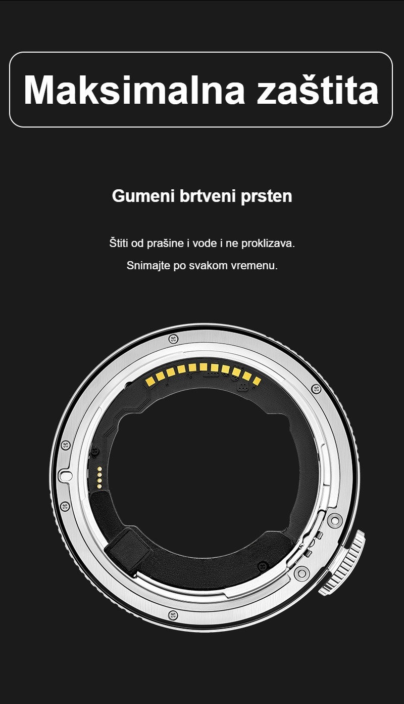Megadap ETZ21 Pro+ – Gumeni brtveni prsten protiv prašine i vode