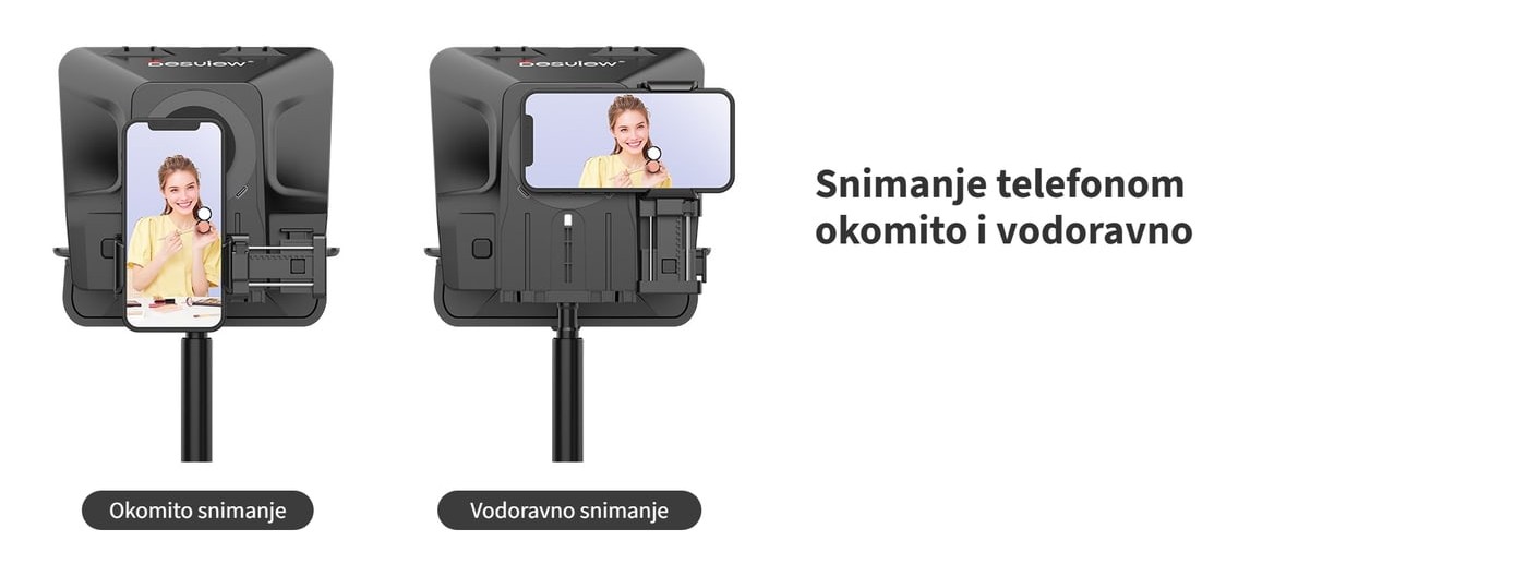 Telefon okomito i vodoravno