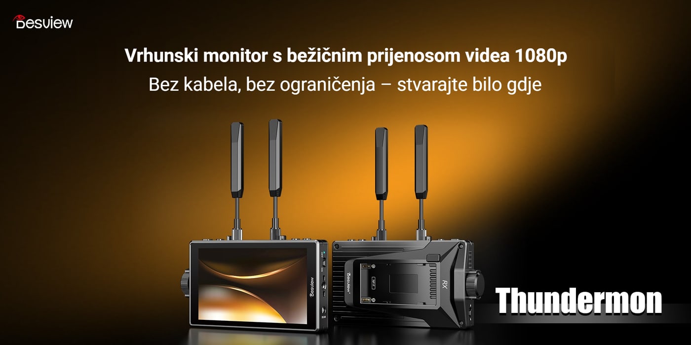 Desview Thundermon – monitor s bežičnim prijenosom videa 1080p