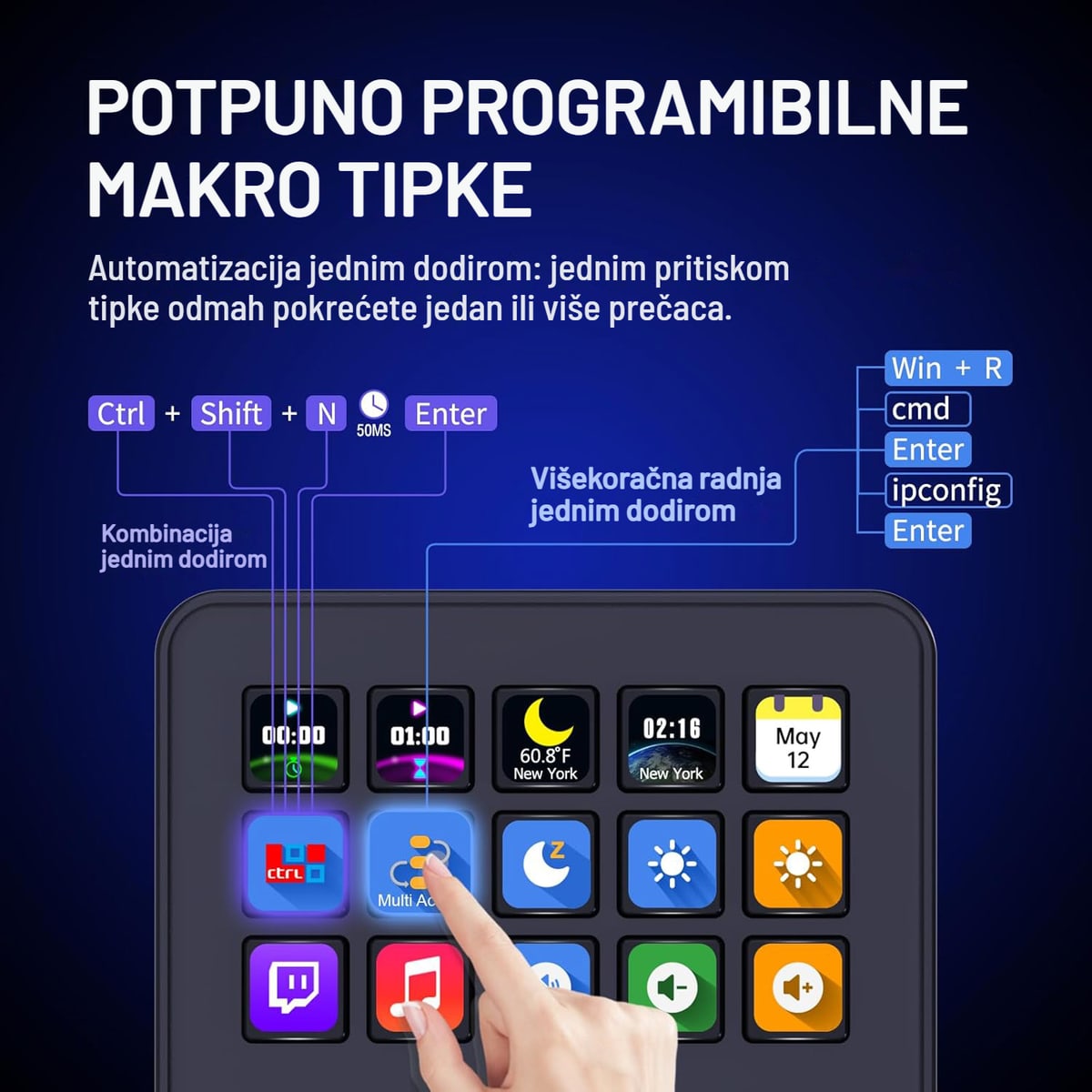 Makronaredbe jednim pritiskom
