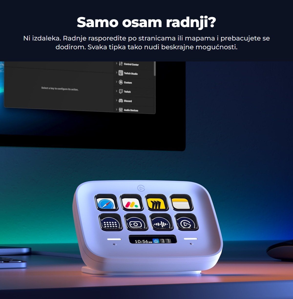 Više od osam radnji