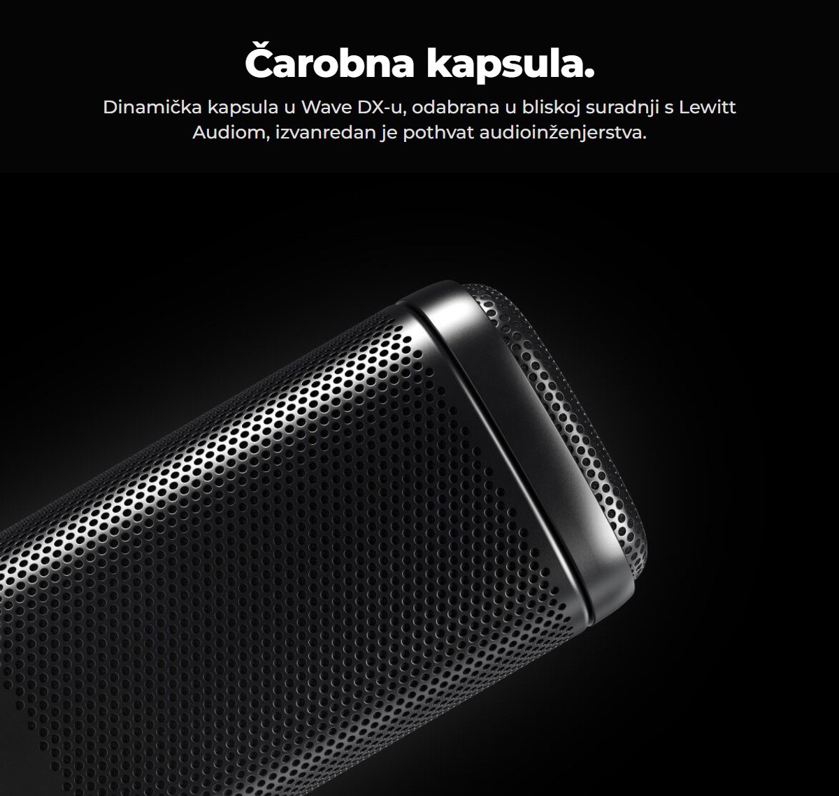 Kapsula od Lewitt Audija