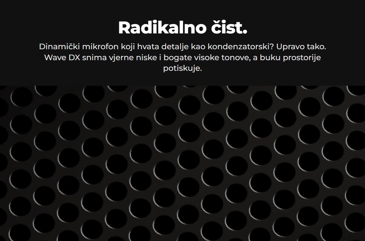 Detalji i potiskivanje buke