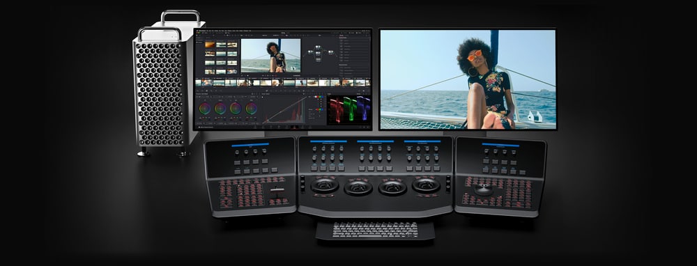 DaVinci Resolve Advanced Panel – Tri ergonomski povezane ploče