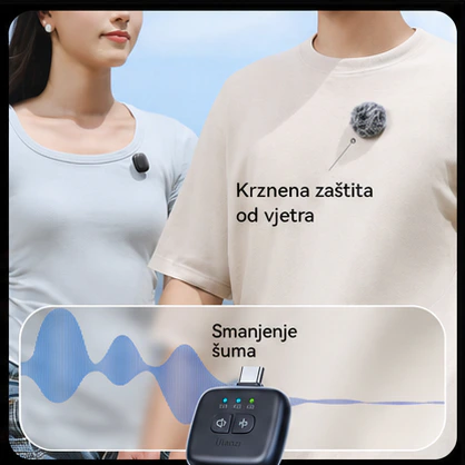 Manje vjetra i okolne buke