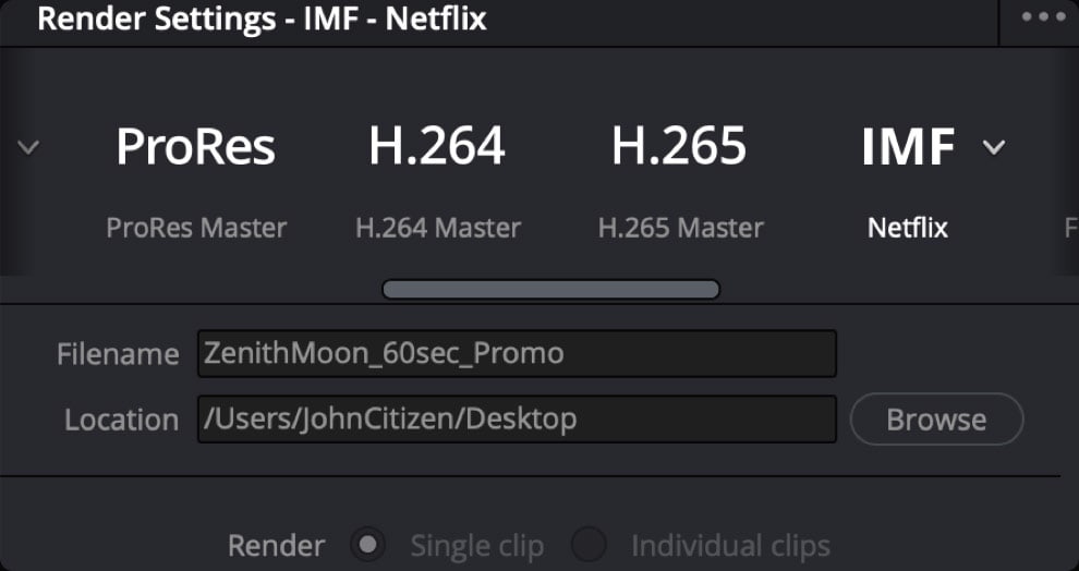 DaVinci Resolve Studio – Profesionalni formati i isporuka