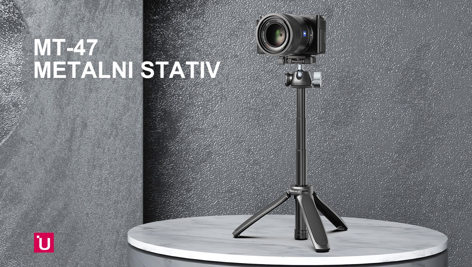 Ulanzi MT-47 metalni mini stativ s Arca-Swiss brzim otpuštanjem
