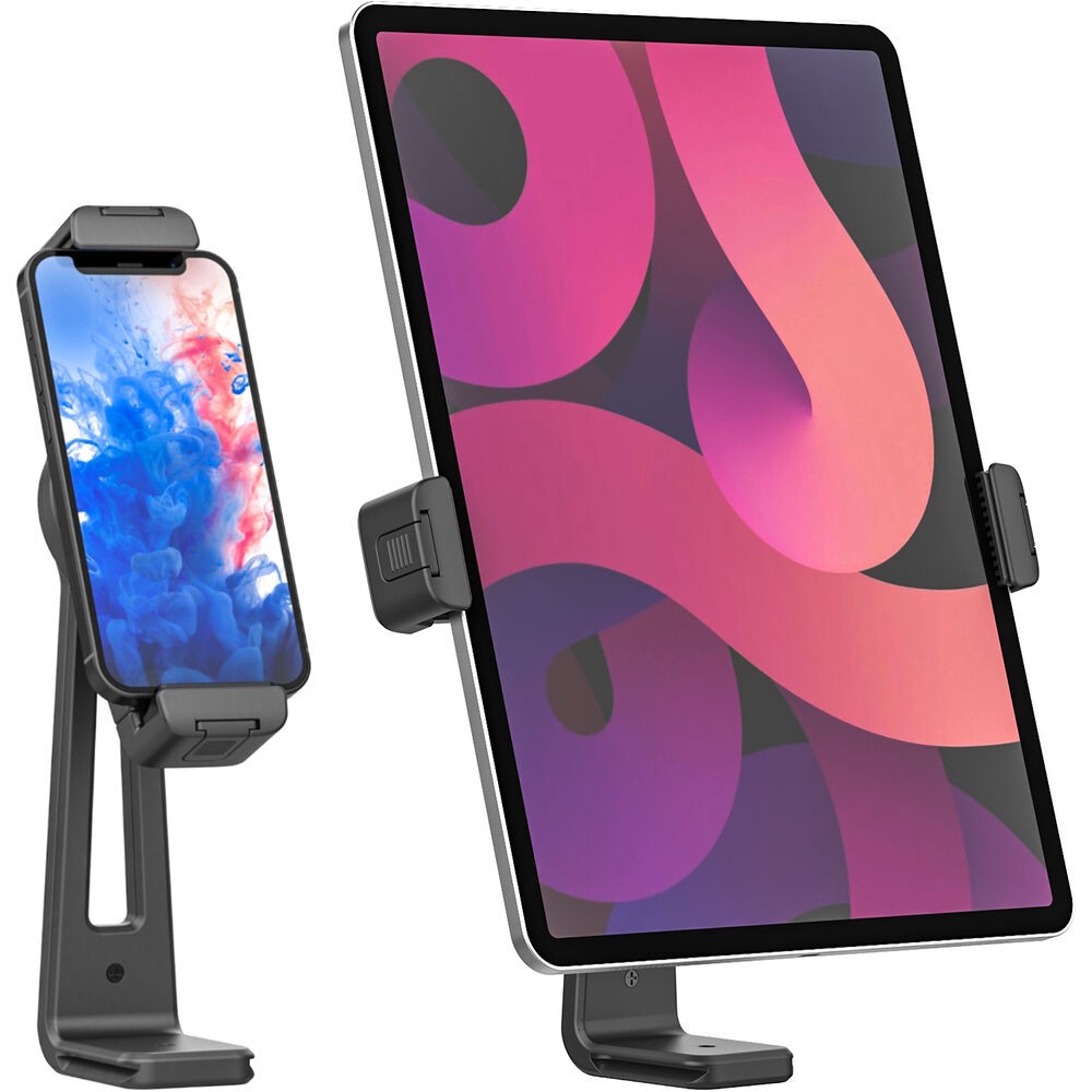 Tablet upevněný v držáku Ulanzi ST-20