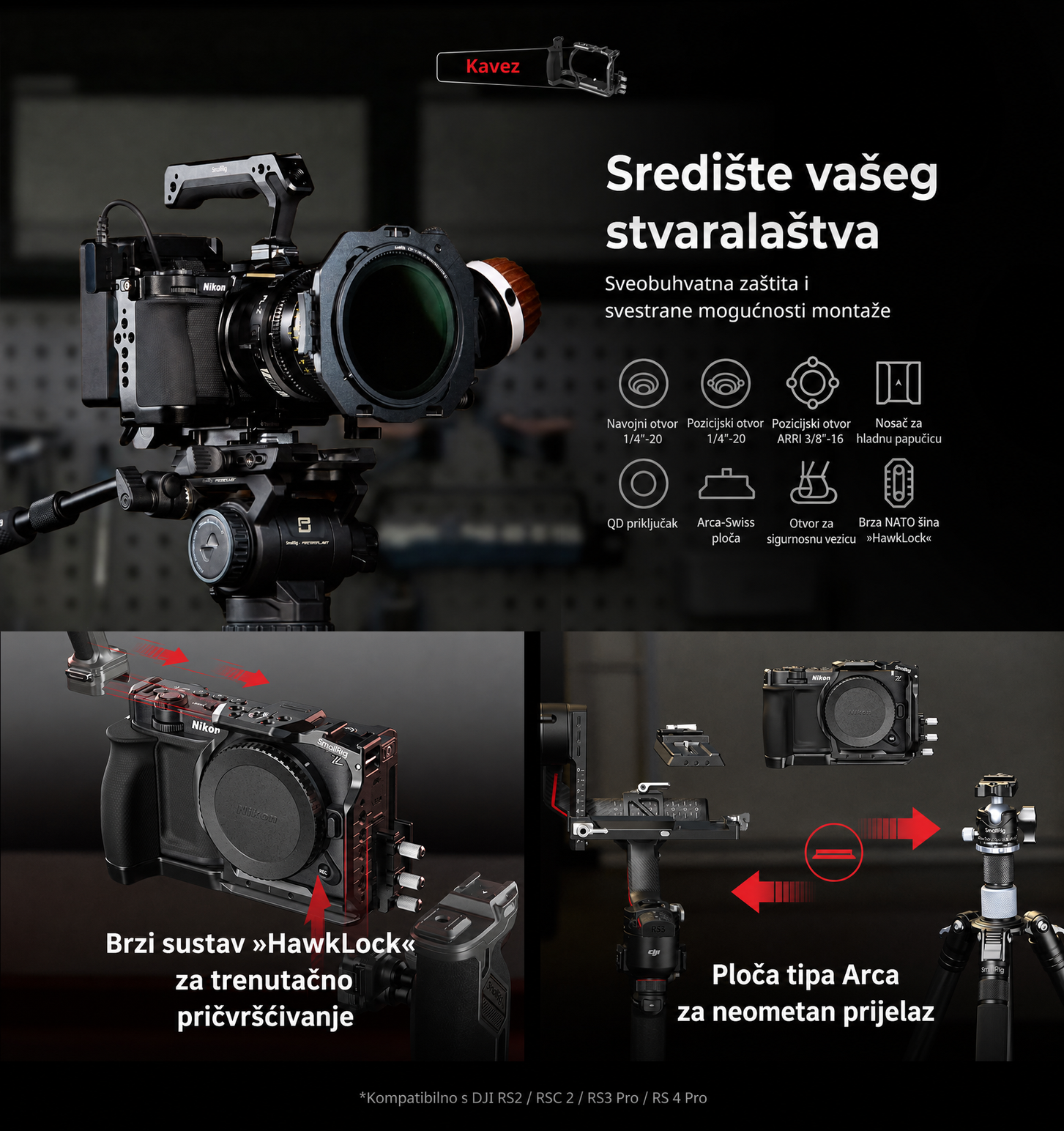 SmallRig Nikon ZR – 3/7