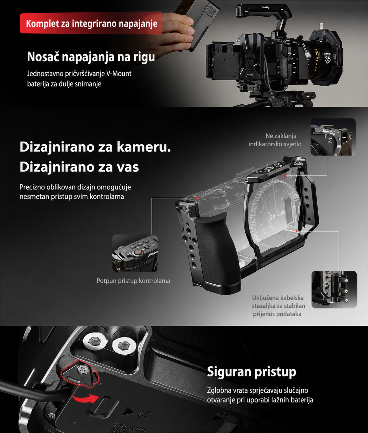SmallRig Nikon ZR – 4/7