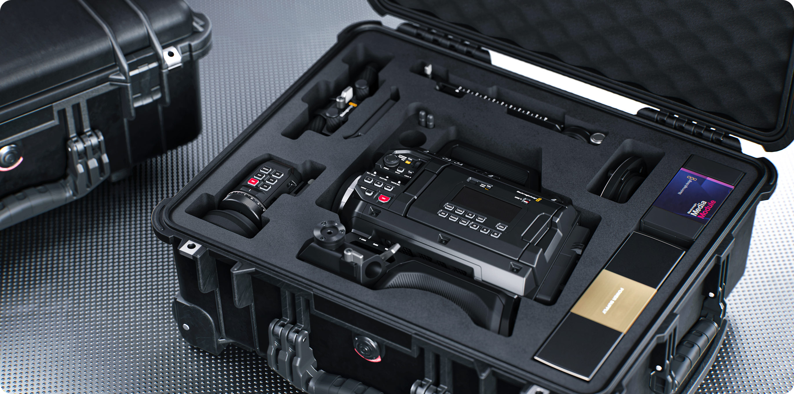 Volitelný Blackmagic URSA Cine Mount B4