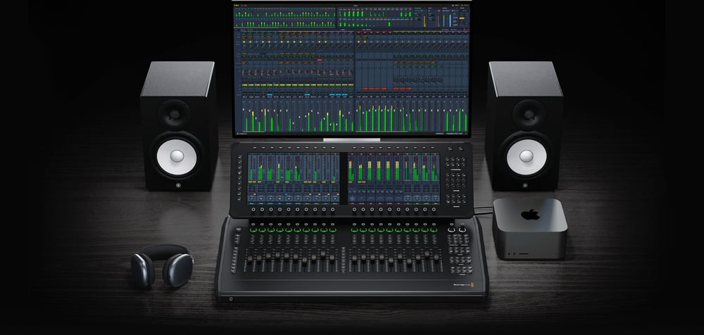 Blackmagic Design Fairlight Live Audio Panel 20 – Kanalski moduli i zasloni na dodir