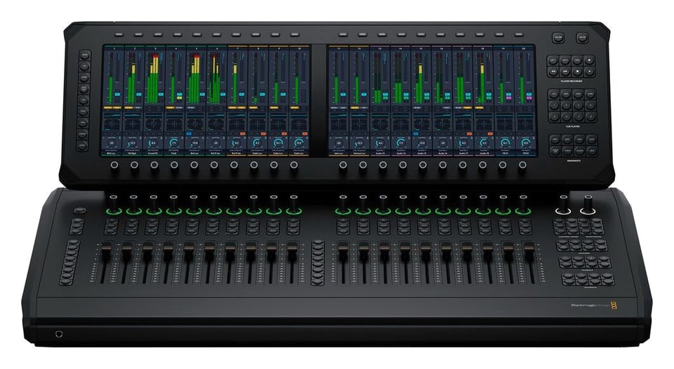 Blackmagic Design Fairlight Live Audio Panel 20 – Gornji red: funkcije i obrada