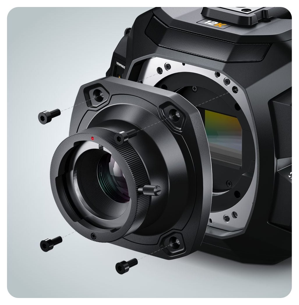 Blackmagic URSA Cine Mount B4 – Bajunet s vlastitom optikom