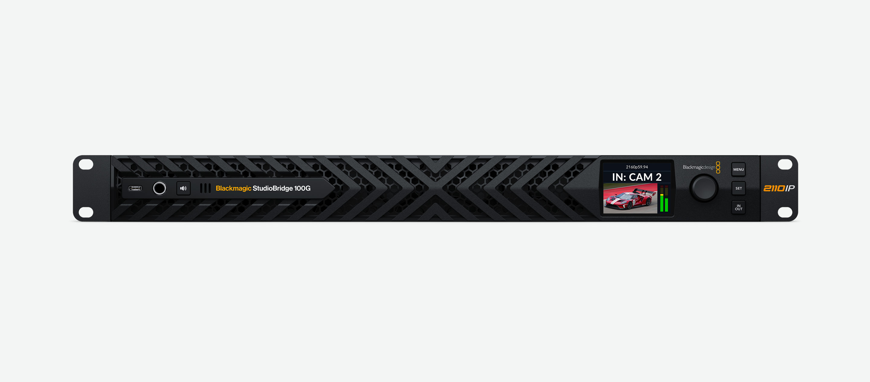 Blackmagic StudioBridge 100G – prednji pogled