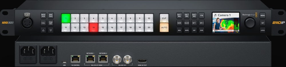 ATEM Monitoring Rack Panel 20 – Nadzor izravno u racku