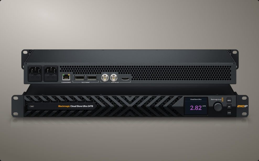 HyperDeck ISO Recorder 100G – Snimanje na brzu mrežnu pohranu