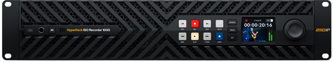 HyperDeck ISO Recorder 100G u rack izvedbi