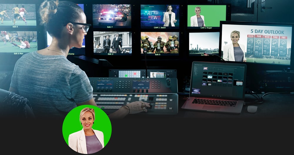 ATEM 4 M/E Constellation IP Plus – ATEM Advanced Chroma Key