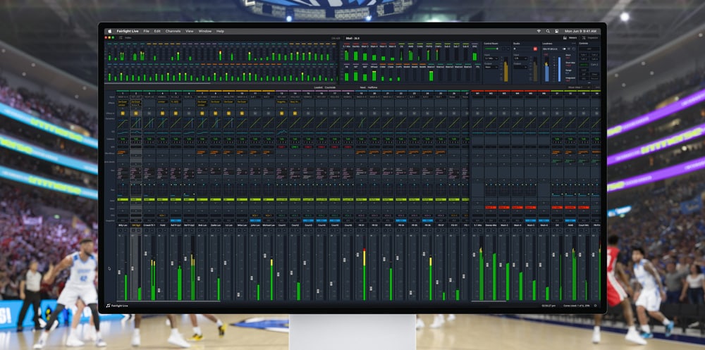 ATEM 4 M/E Constellation IP Plus – Fairlight Live i talkback