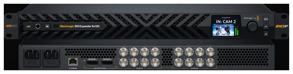 Blackmagic SDI Expander 8x12G – Robustan most između SDI-ja i IP-a