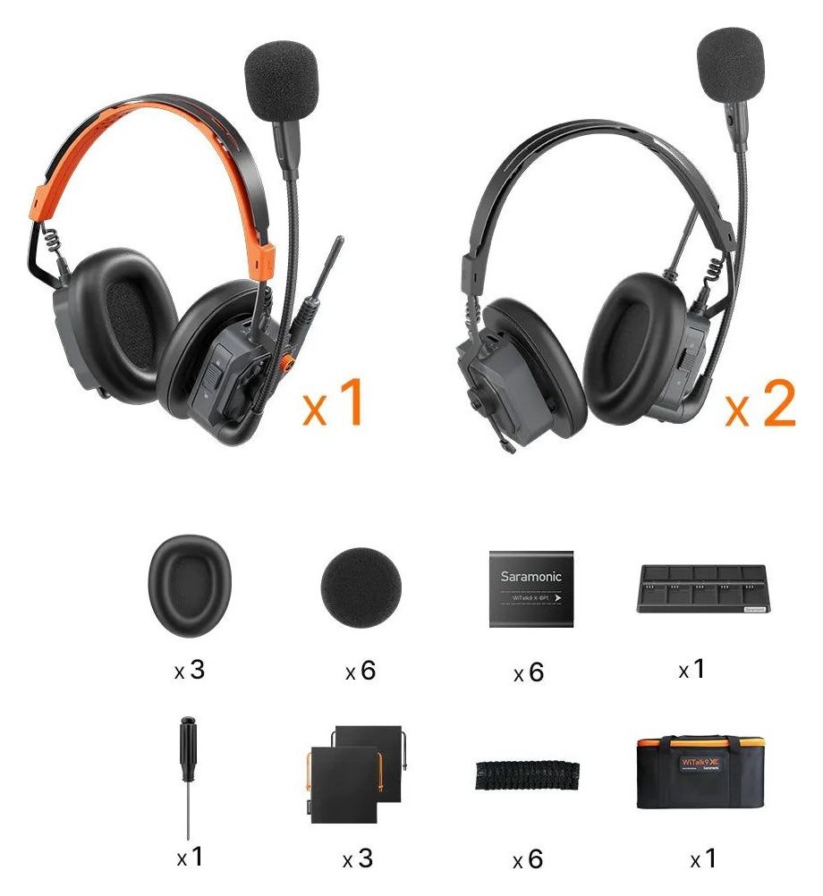 Saramonic WiTalk9 X-3D