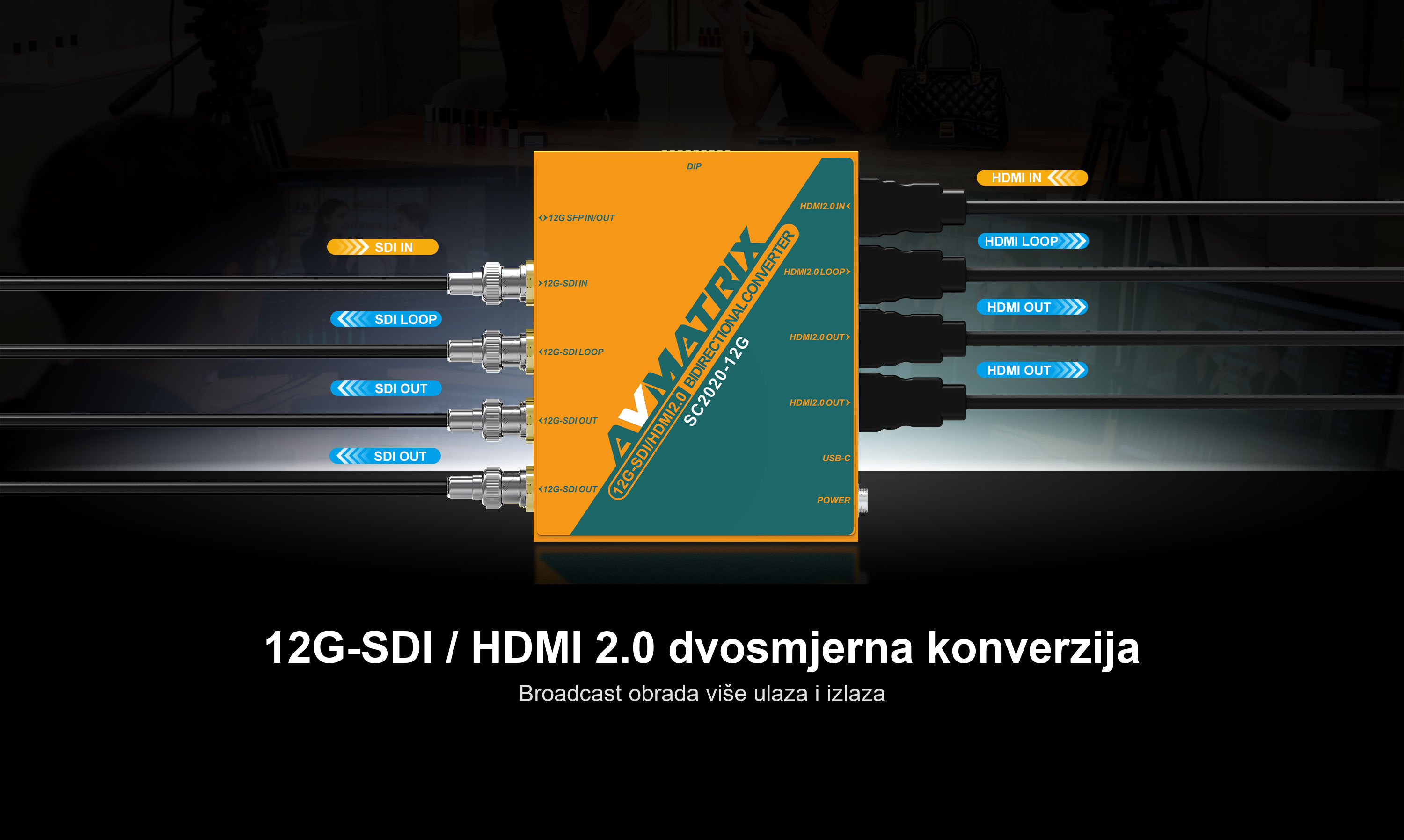 AVMATRIX SC2020-12G RX