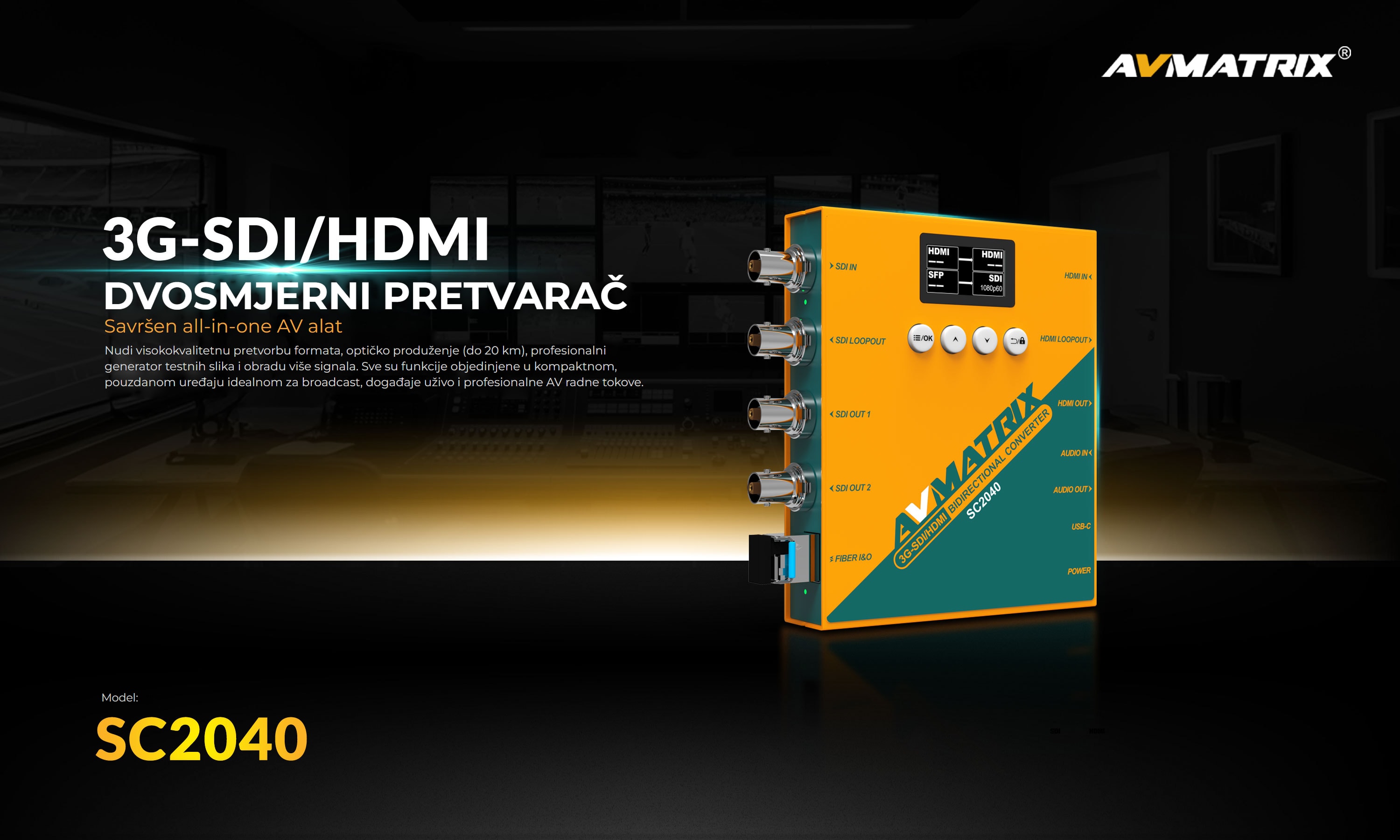 AVMATRIX SC2040 TX