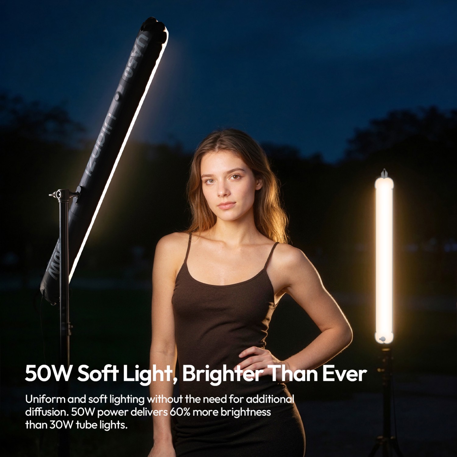 Ulanzi UA50 50W Bi-Color Air Tube Light bez adaptéru
