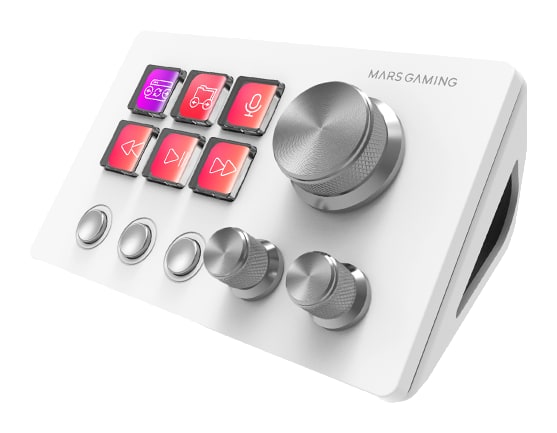 Mars Gaming MSD-TWO – 6 prilagodljivih LCD tipki