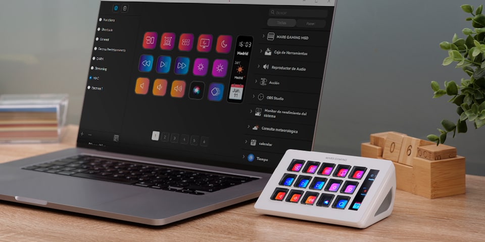 Mars Gaming MSD-ONE – Softver sa scenama i dodacima