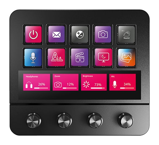 Mars Gaming MSD-PRO – 10 LCD tipki i zaslon na dodir
