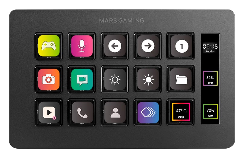 Mars Gaming MSD-ONE – Softver sa scenama i dodacima