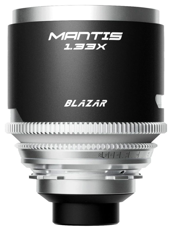 Blazar Mantis 35mm T2.0 1,33x anamorfni objektiv FF (PL) – Jedinstvena mehanika serije